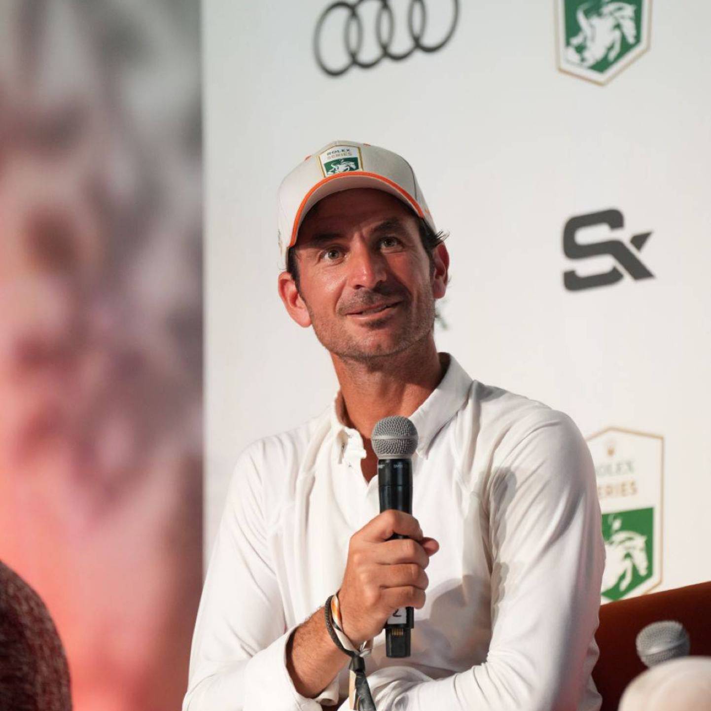Steve Guerdat, cavalier suisse et témoigne Rolex, s'exprime sur sa vision de la Rolex Series