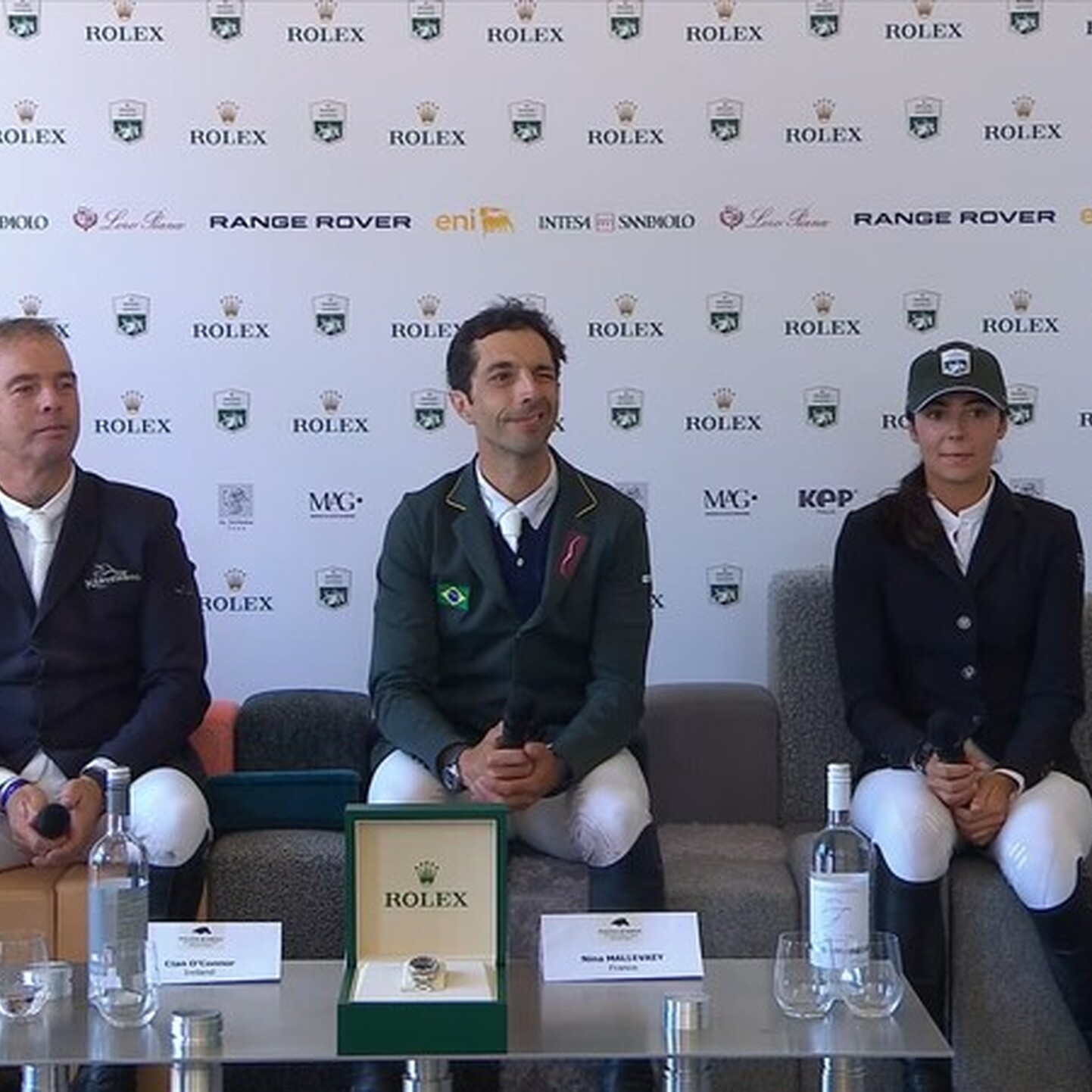 Yuri Mansur vainqueur du Rolex Gran Premio Roma en 2025 avec Miss Blue
