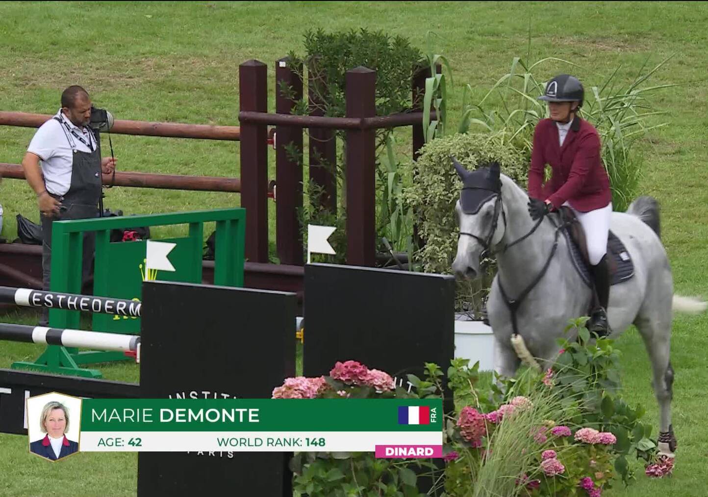 Marie Demonte avec Forban de Beliard - CSI 5* Dinard 2025 - Manche 1 ...