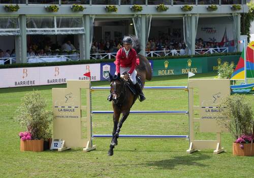 Grand Prix; Pius Schwizer & Scarlina De Tiji Z. Photo (C) Rolex/Sportfot