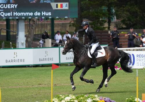 Grand Prix; Jerome Guery & Quel Homme De Hus. Photo (C) Rolex/Sportfot