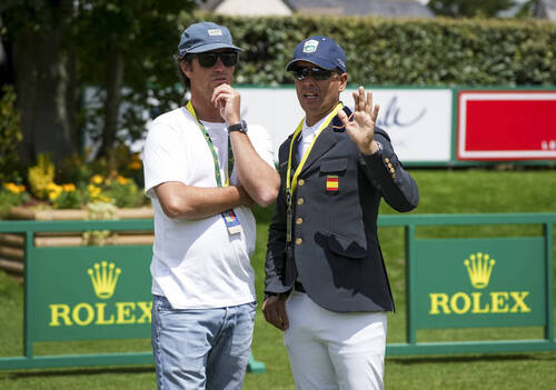 Grand Prix; course walk Pedro Veniss & Ismael Garcia Roque