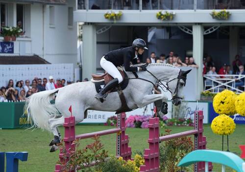 Grand Prix; Martin Fuchs & Leonie Jei.  Photo (C) Rolex/Sportfot