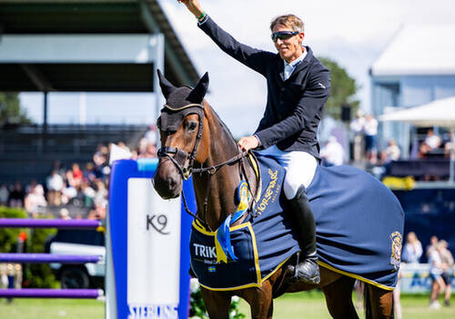 Henrik von Eckermann Wins First Rolex Grand Prix Qualifier at Falsterbo