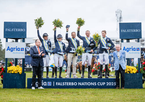  La Suède triomphe à domicile dans une Agria Falsterbo Nations Cup palpitante