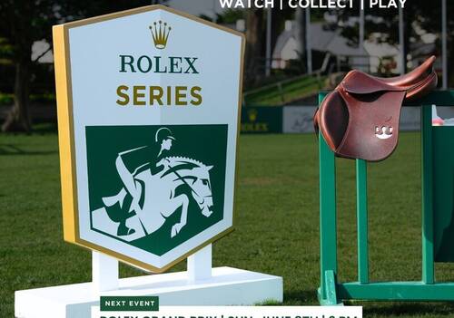 Gagnez une selle Delgrange – jeu concours officiel Rolex Series