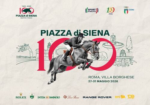 La Rolex Series fait son retour à Rome pour la 100e édition du CSIO Roma Piazza di Siena