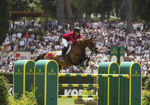 Karl Cook & Caracole de La Roque. Photo (c) Rolex/Sportfot