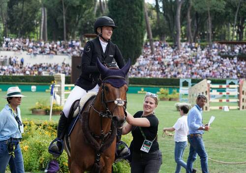 Grand Prix; Petronella Andersson & Odina Van Klapscheut. Photo(c) Rolex/ Sportfot