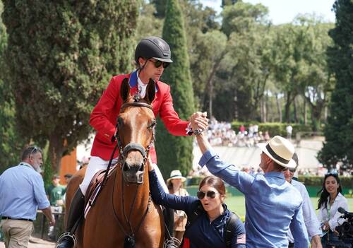Grand Prix; Eric navet; Karl Cook & Caracole de La Roque. Photo(c) Rolex/ Sportfot