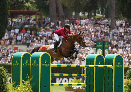 Grand Prix;Karl Cook & Caracole de La Roque. Photo(c) Rolex/Sportfot