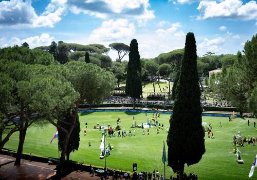 Place au Rolex Gran Premio Roma