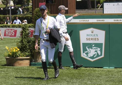 Grand Prix; course walk; Steve Guerdat. Photo(c) Rolex/Sportfot