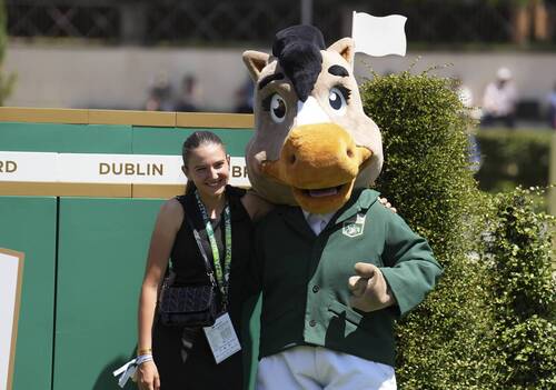 Grand Prix; course walk; Rosie Mascotte. Photo(c) Rolex/ Sportfot