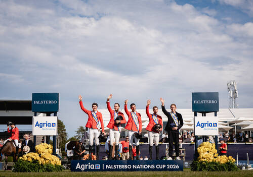 La Suisse remporte la Coupe des Nations Agria de Falsterbo