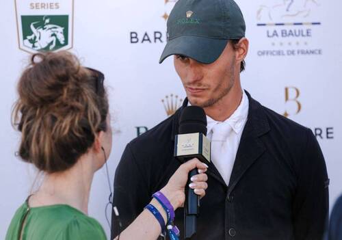 Rolex Series : The world best riders at the start of the Rolex Grand Prix Ville de La Baule