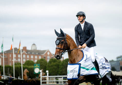 Richard Vogel frappe fort dans l’épreuve d’ouverture CSIO5* Sport Ireland Classic de Dublin