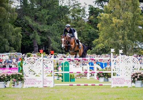 Jumping de Dinard 2023. Rolex Grand Prix Ville de Dinard. 
Steve GUERDAT (SUI). DYNAMIX DE BELHEME 
© Images'Inn Photographie
