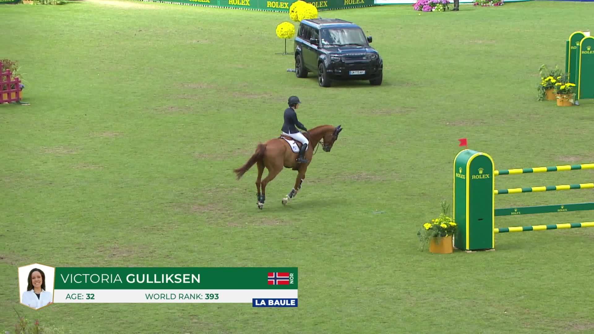 Victoria Gulliksen avec Equine America Papa Roach - Jumping International CSIO5* - CSI1* 2024 - Manche 1