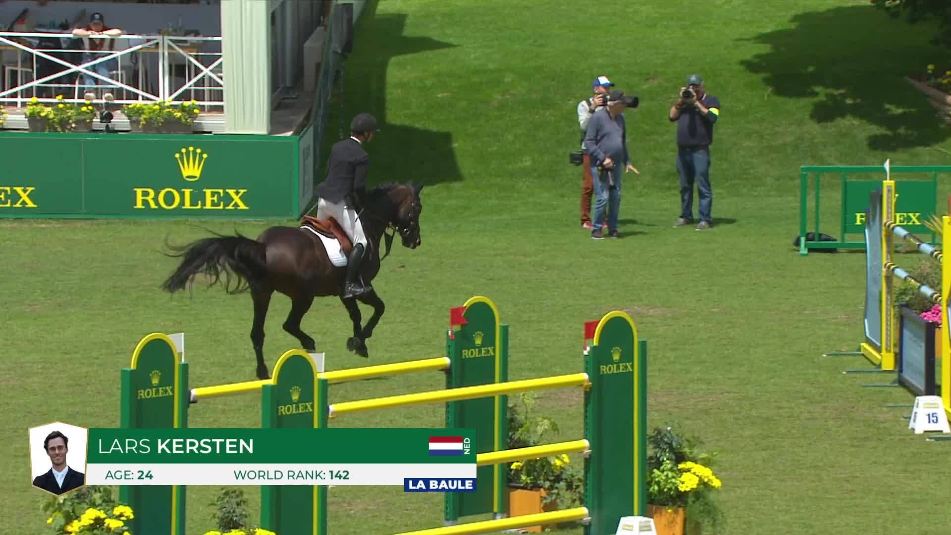 Lars Kersten avec Funky Fred Marienshof Z - Jumping International CSIO5* - CSI1* 2024 - Manche 1
