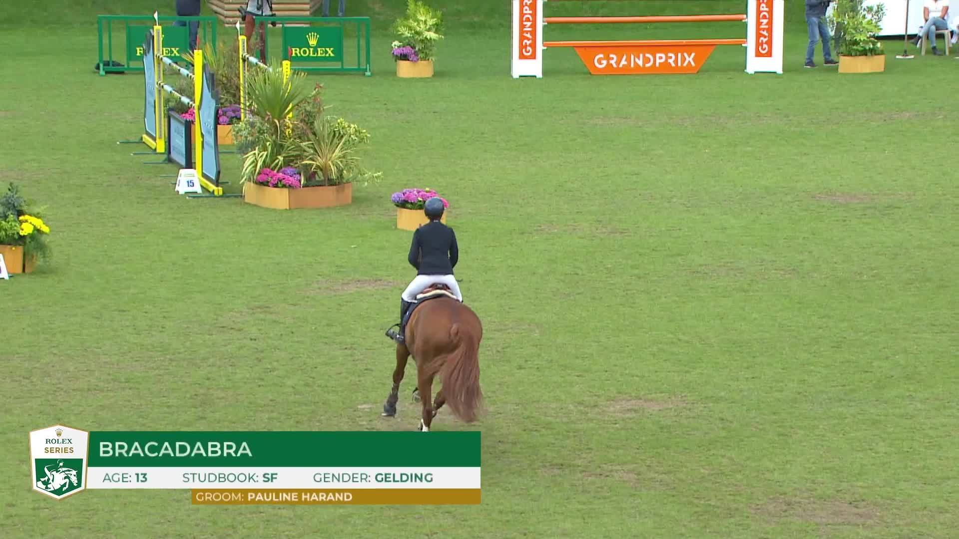 Megane Moissonnier avec Bracadabra - Jumping International CSIO5* - CSI1* 2024 - Manche 1