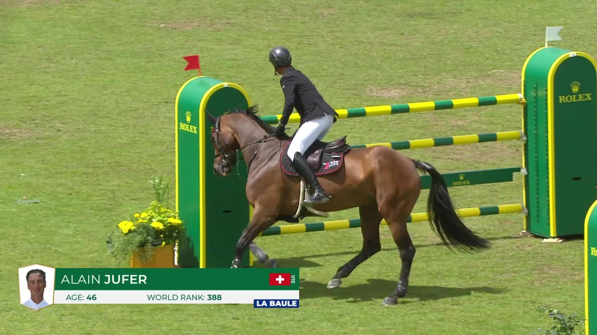 Alain Jufer avec Dante Mm - Jumping International CSIO5* - CSI1* 2024 - Manche 1