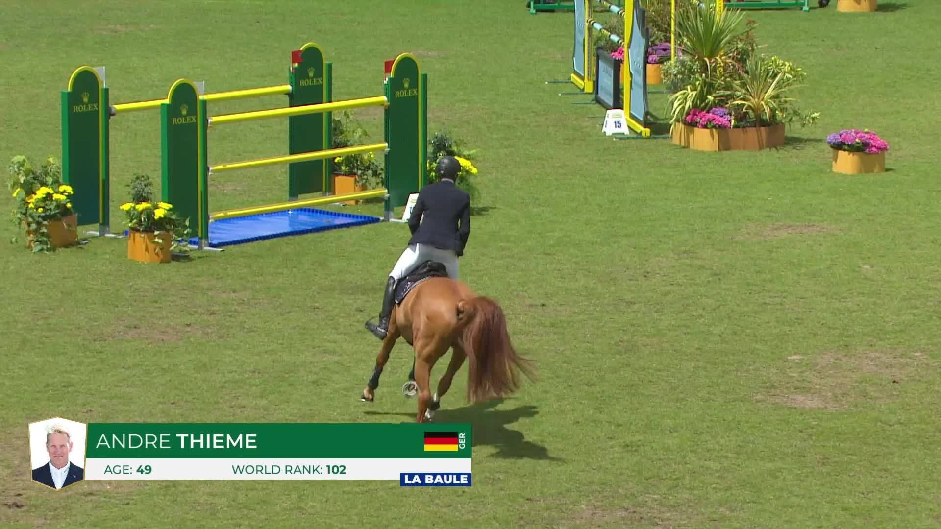 Andre Thieme avec Dsp Chakaria - Jumping International CSIO5* - CSI1* 2024 - Manche 1