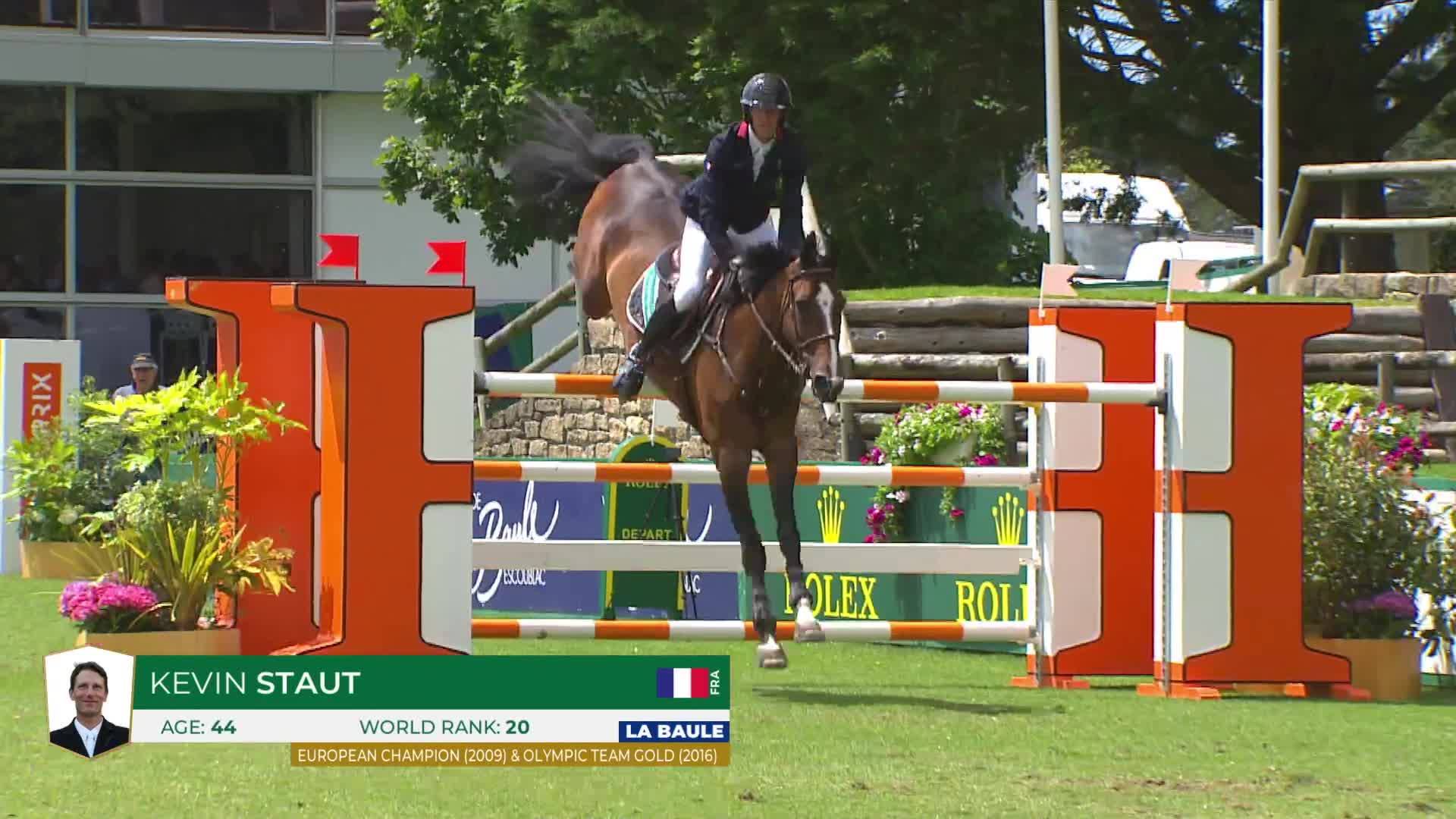 Kevin Staut avec Visconti du Telman - Jumping International CSIO5* - CSI1* 2024 - Manche 1