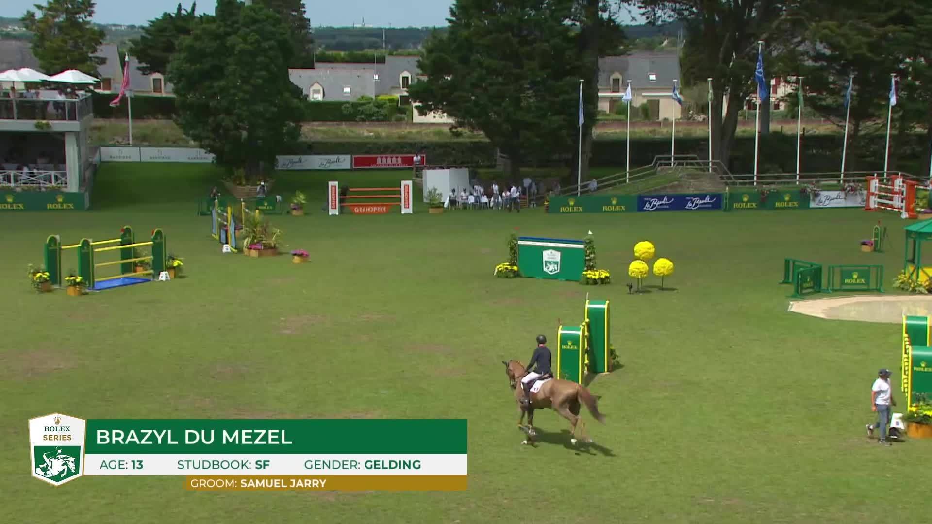 Nina Mallevaey avec Nikka Vd Bisschop - CSIO 5* La Baule 2025 - Manche 1