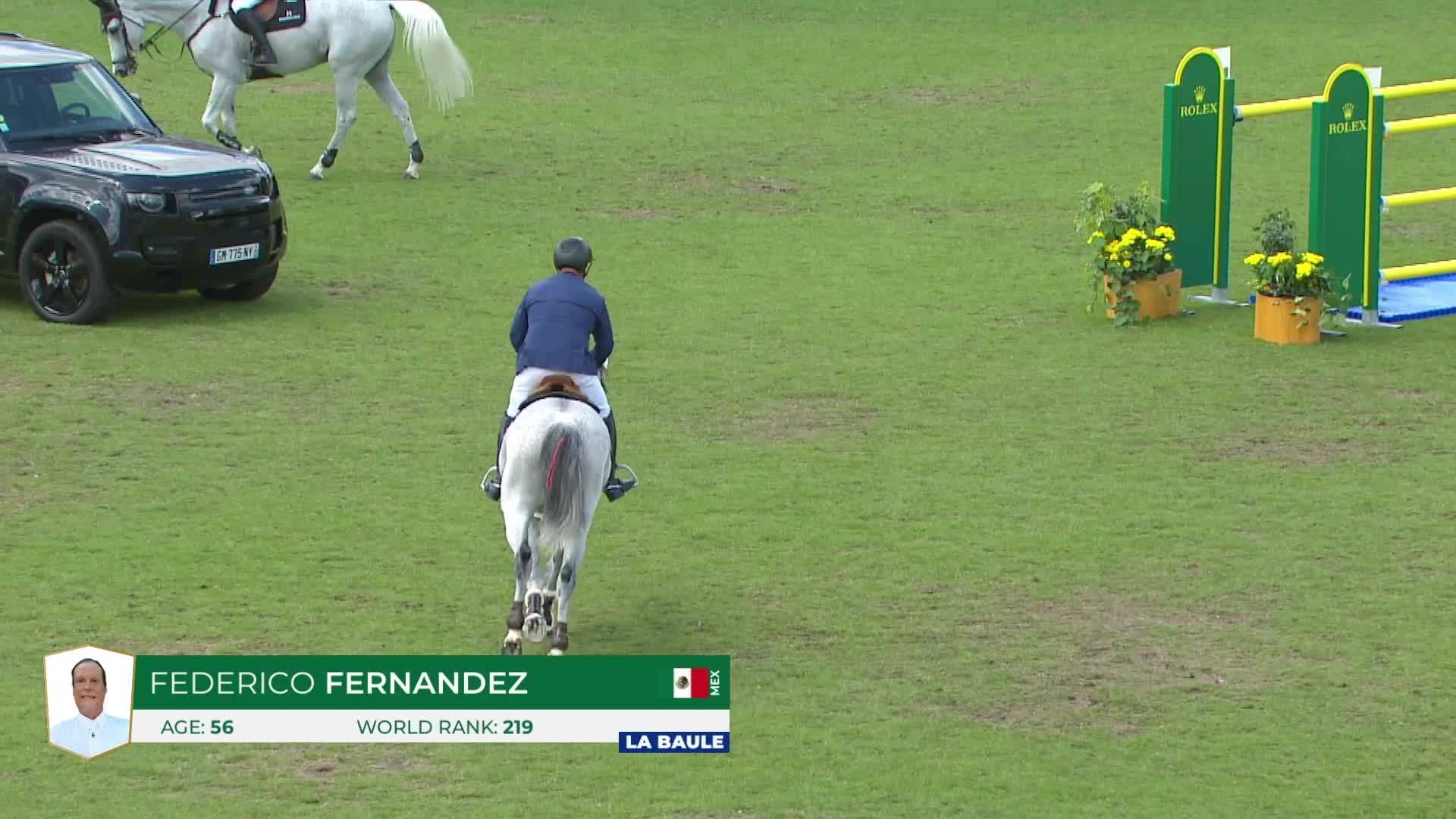 Federico Fernandez avec Romeo - Jumping International CSIO5* - CSI1* 2024 - Manche 1