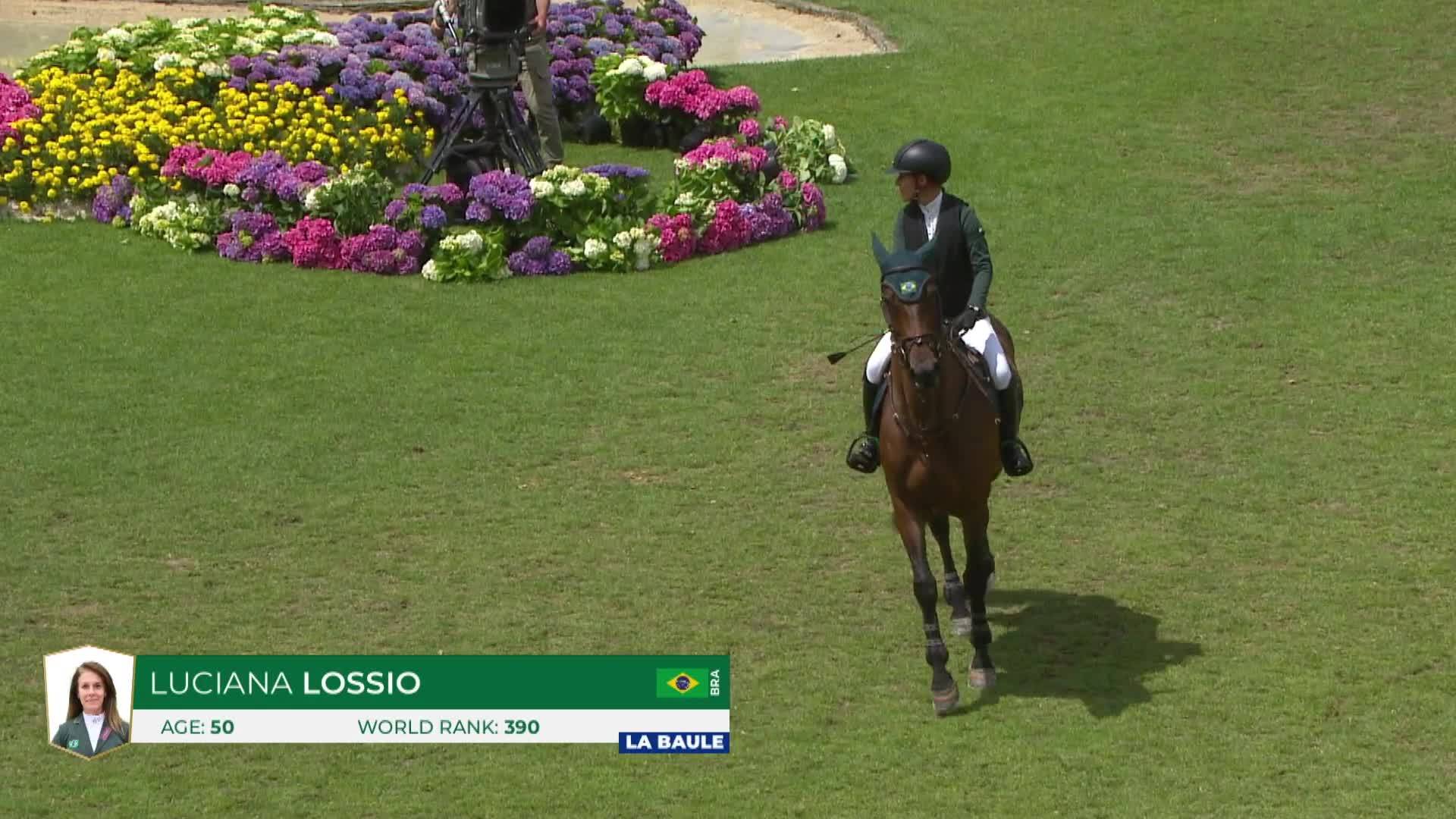 Luciana Lossio avec Lady Louise Jmen - Jumping International CSIO5* - CSI1* 2024 - Manche 1