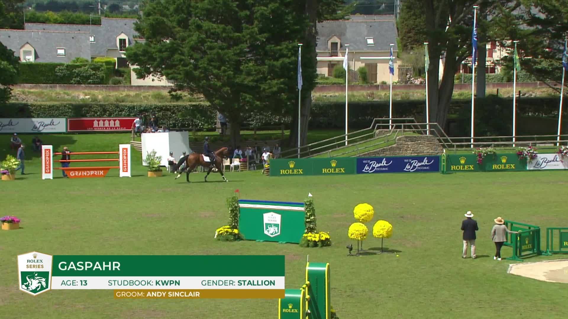Giampiero Garofalo avec Gaspahr - Jumping International CSIO5* - CSI1* 2024 - Manche 1