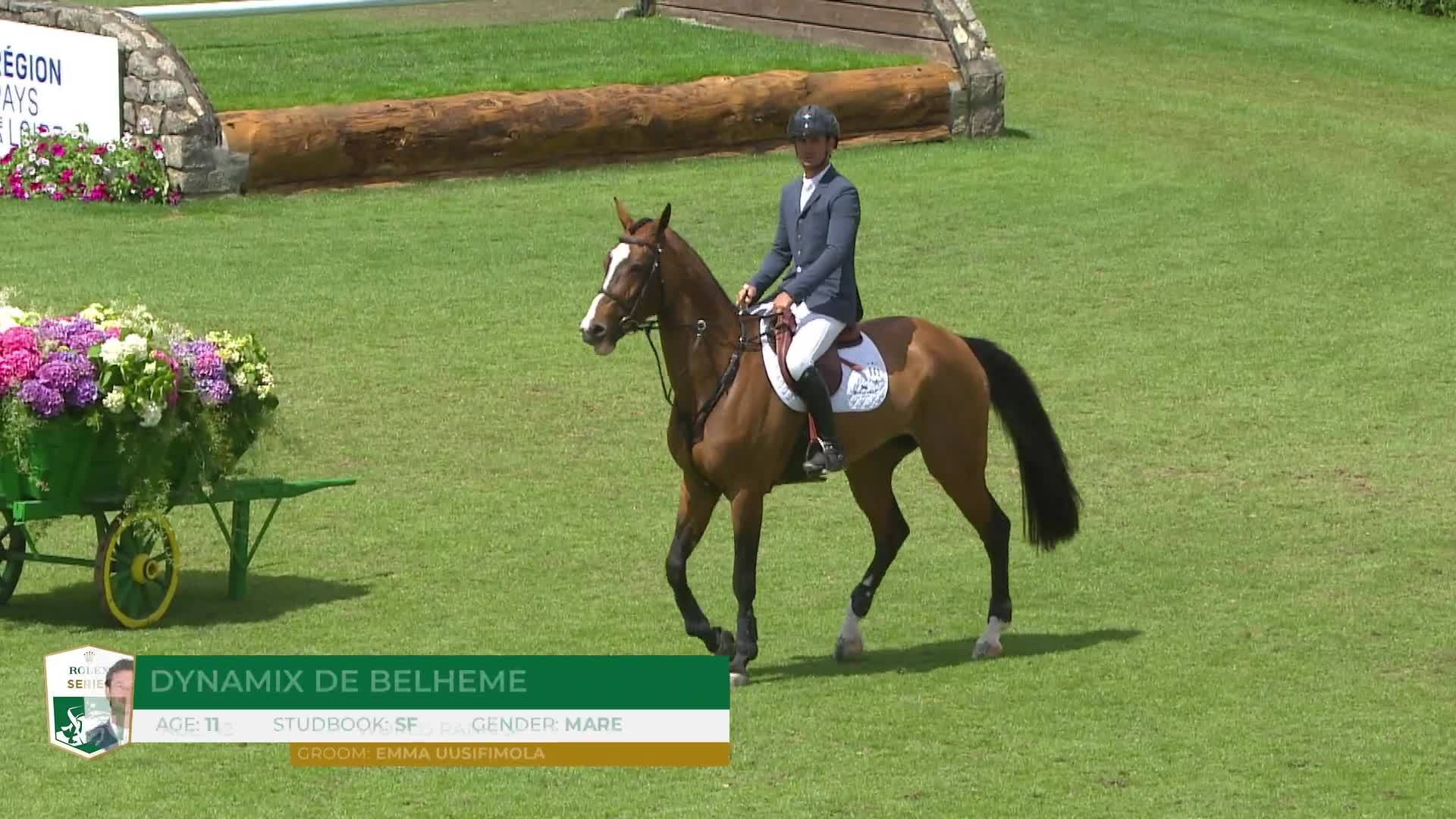 Steve Guerdat avec Dynamix de Belheme - Jumping International CSIO5* - CSI1* 2024 - Manche 1