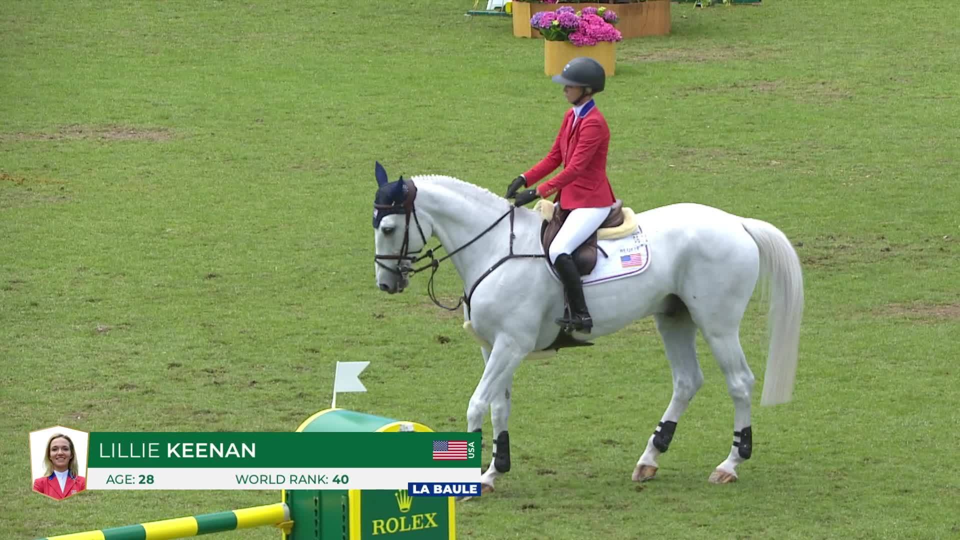 Lillie Keenan avec Argan de Beliard - Jumping International CSIO5* - CSI1* 2024 - Manche 1