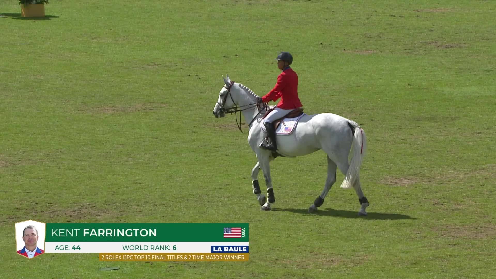 Kent Farrington avec Greya - Jumping International CSIO5* - CSI1* 2024 - Barrage