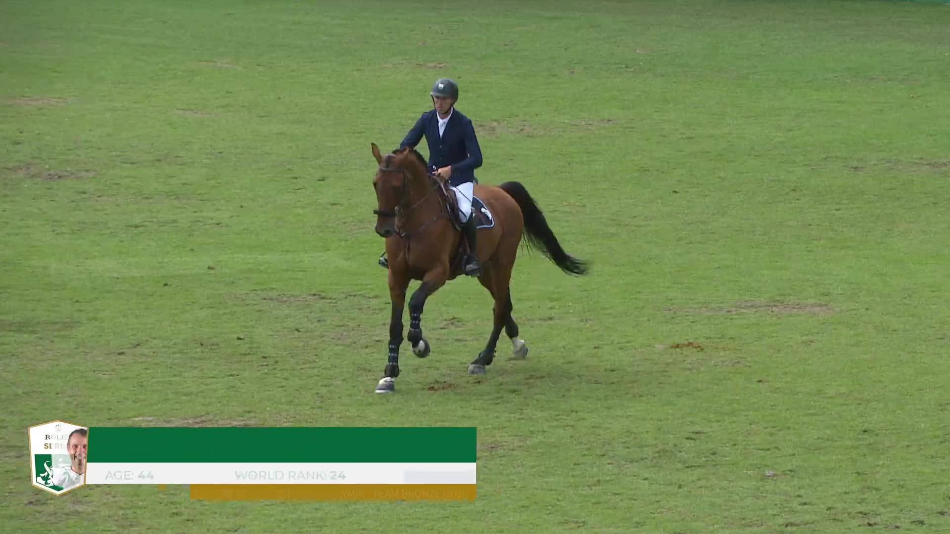 Gregory Wathelet avec Bond Jamesbond de Hay - Jumping International CSIO5* - CSI1* 2024 - Barrage