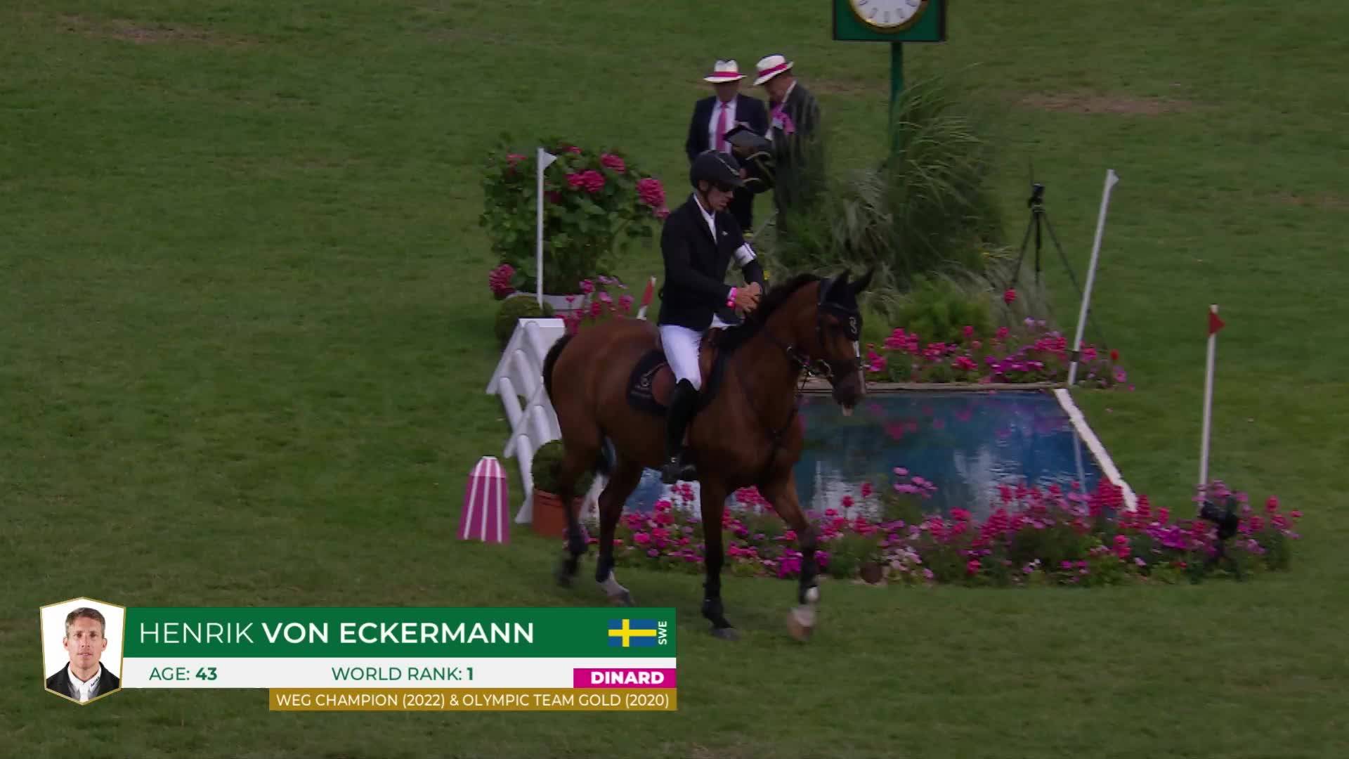 Henrik Von Eckermann avec Glamour Girl - CSI 5* Dinard 2024 - Parcours initial