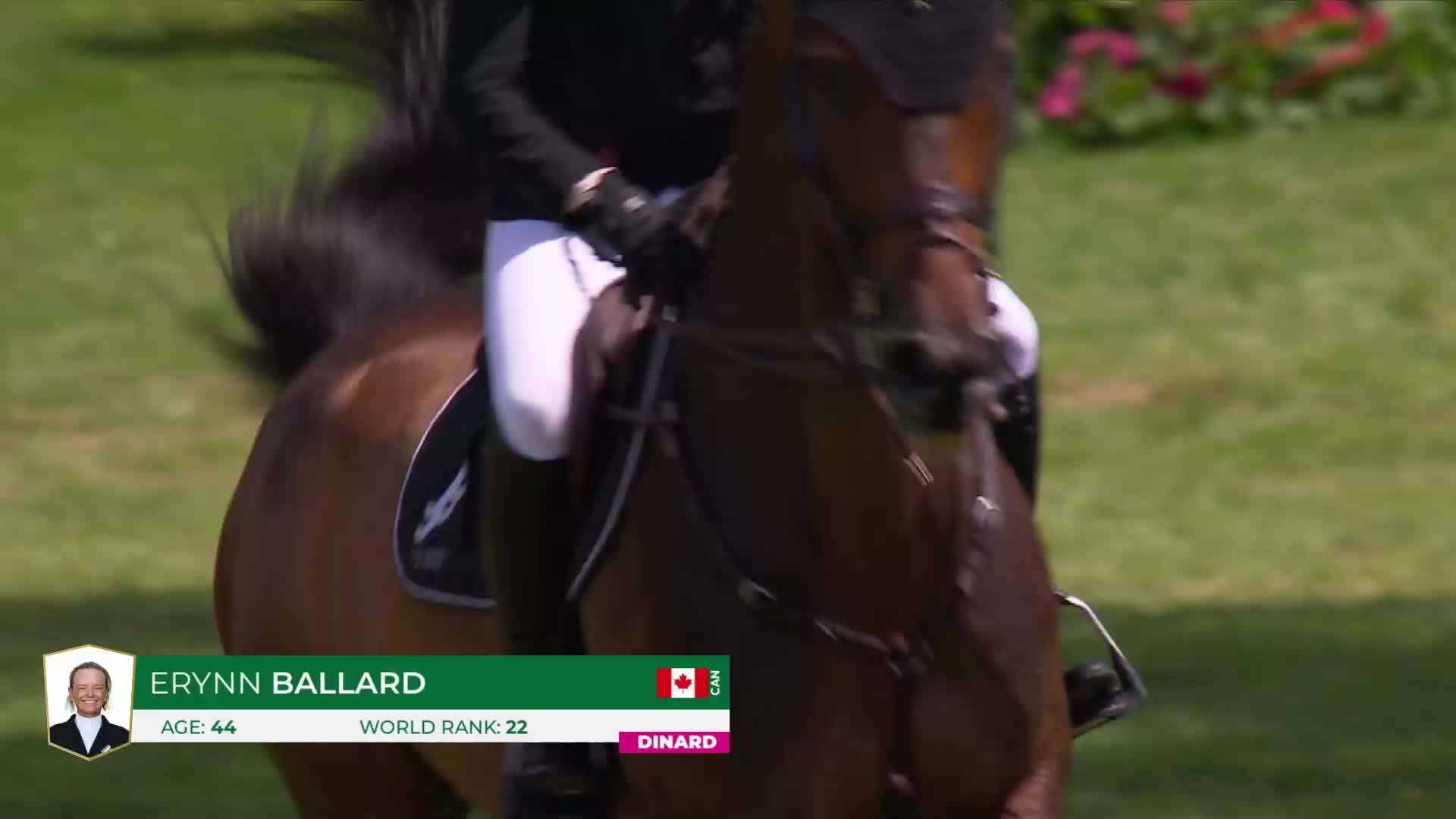 Erynn Ballard avec Libido Van't Hofken - CSI 5* Dinard 2024 - Parcours initial