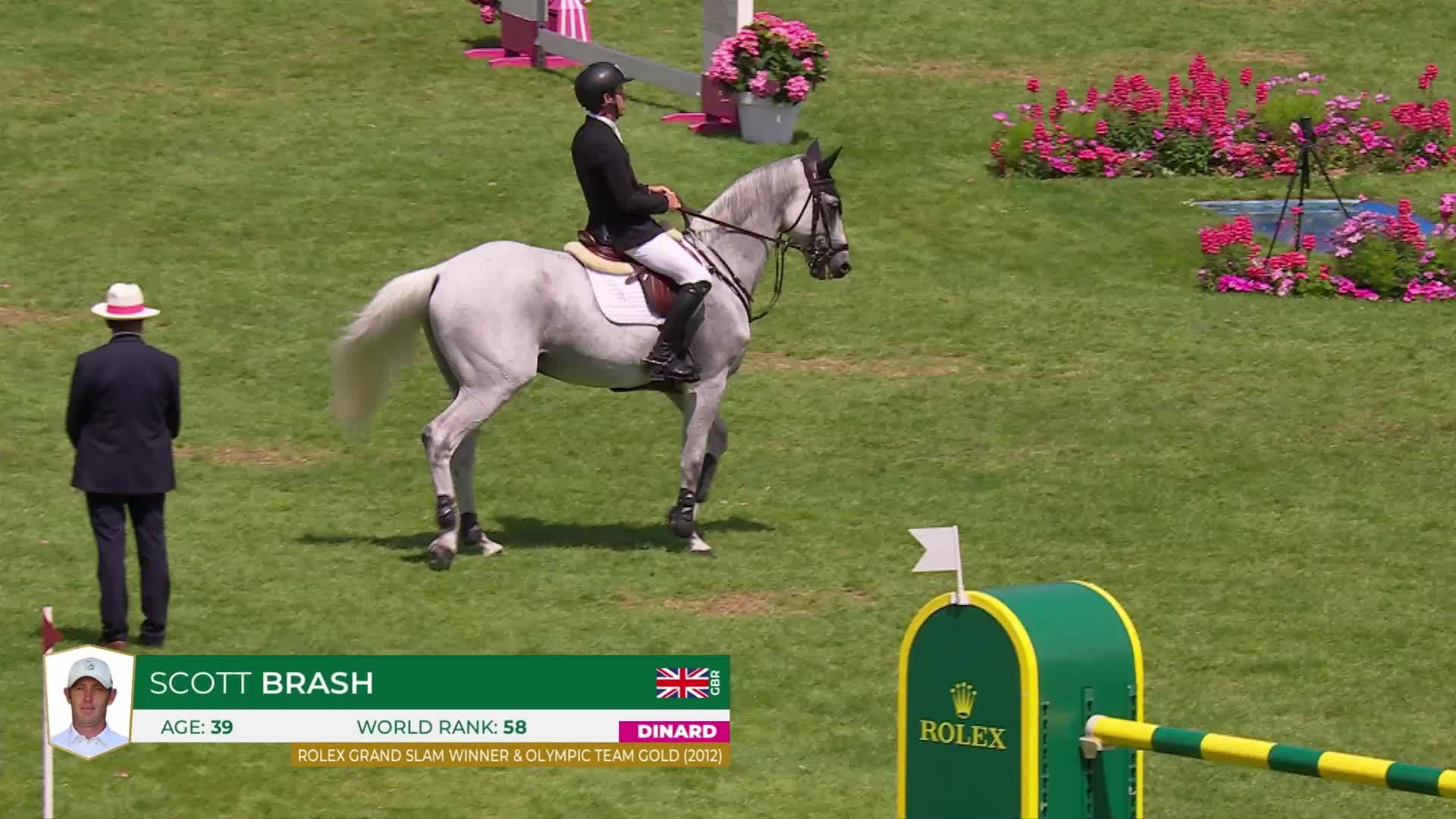 Scott Brash avec Hello Valentino - CSI 5* Dinard 2024 - Parcours initial