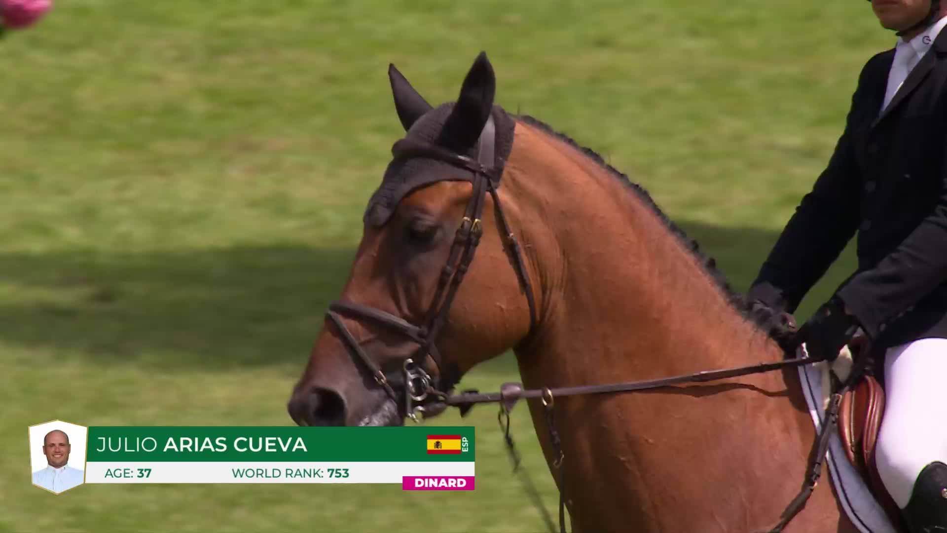 Julio Arias Cueva avec Peanuts Van Baublo - CSI 5* Dinard 2024 - Parcours initial