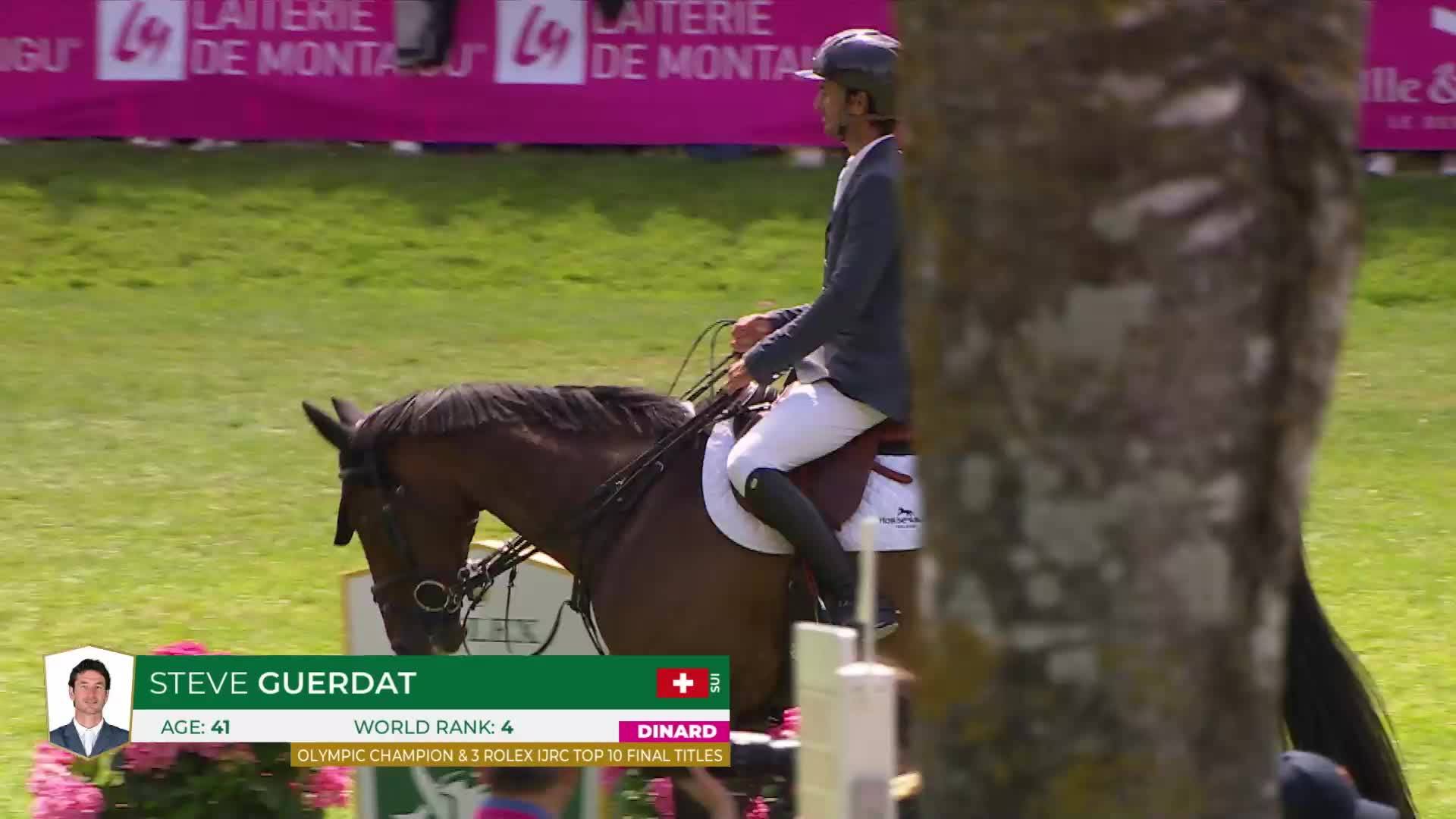 Steve Guerdat avec Venard de Cerisy - CSI 5* Dinard 2024 - Parcours initial