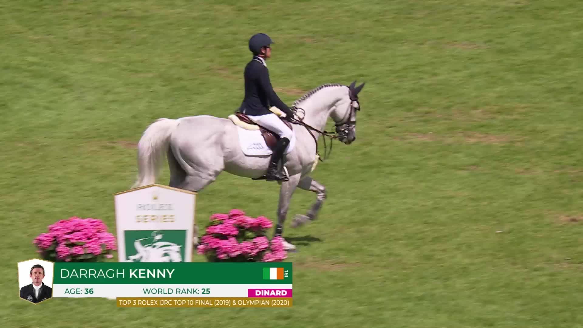 Darragh Kenny avec Vdl Cartello - CSI 5* Dinard 2024 - Parcours initial