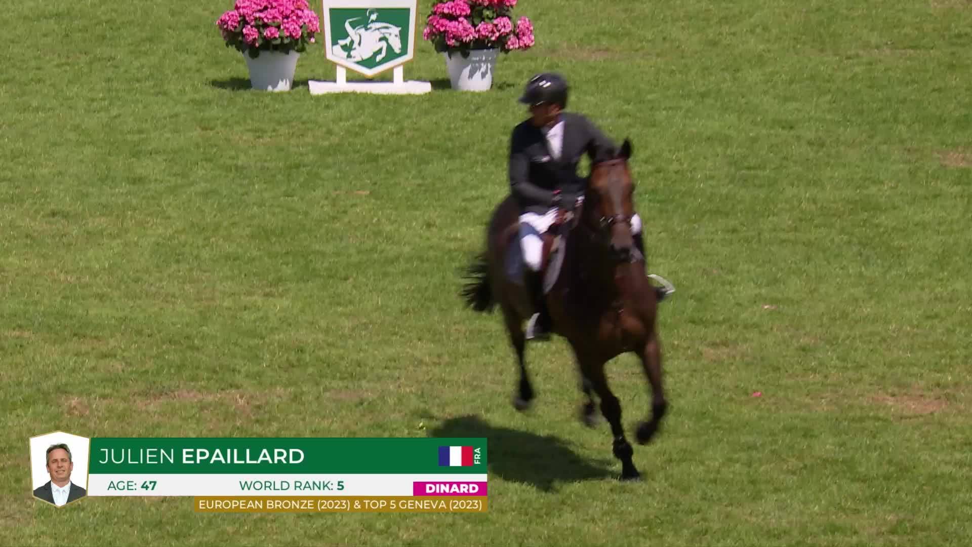 Julien Epaillard avec Donatello d'Auge - CSI 5* Dinard 2024 - Parcours initial