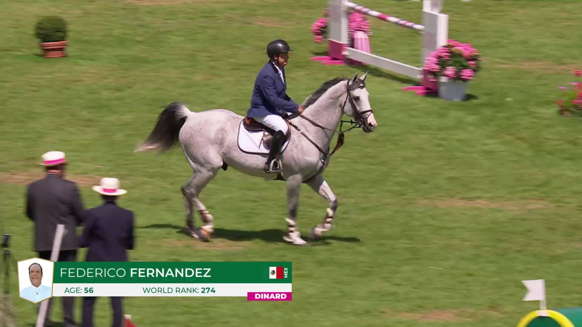 Federico Fernandez avec Romeo - CSI 5* Dinard 2024 - Parcours initial
