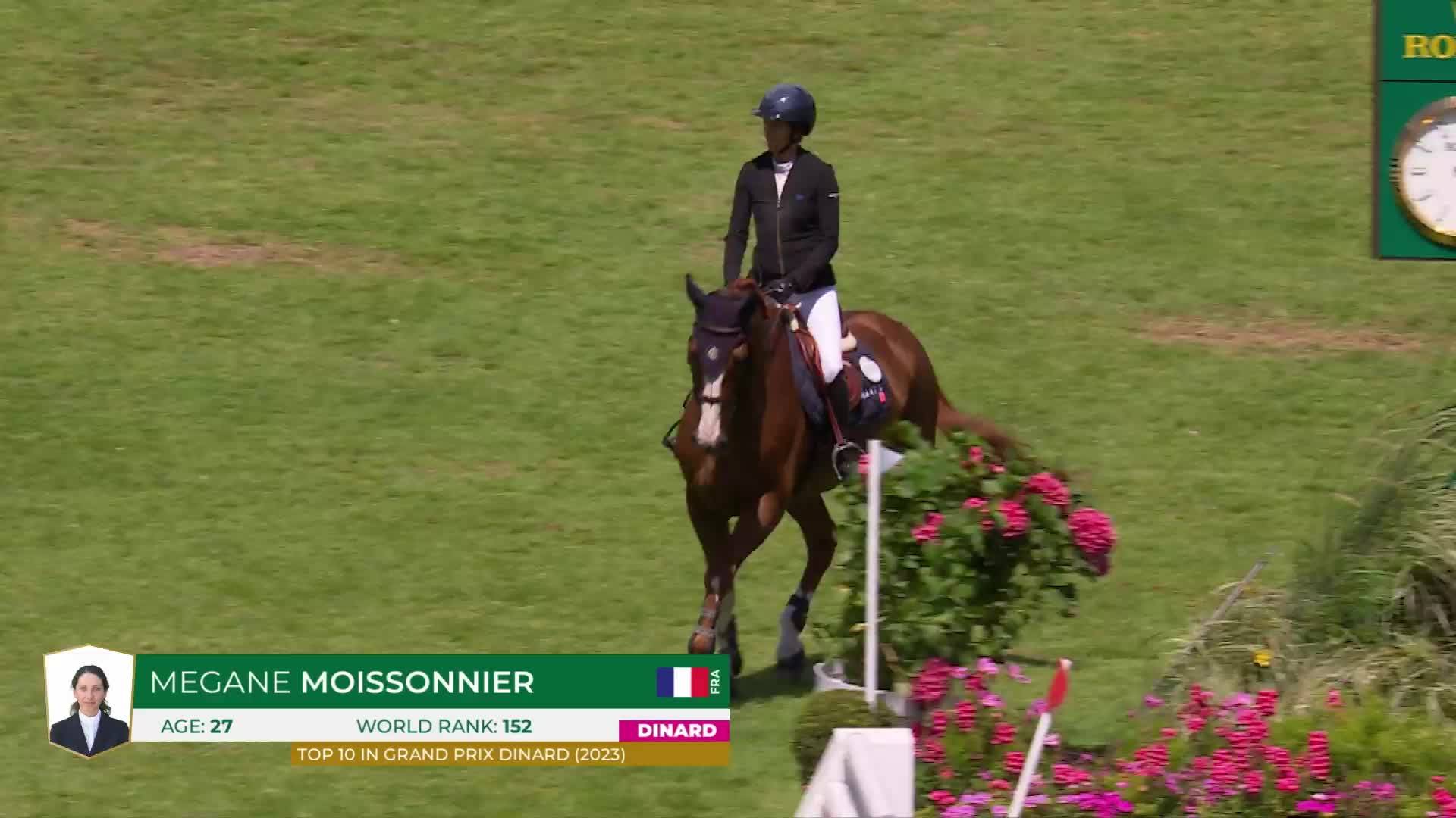 Megane Moissonnier avec Bracadabra - CSI 5* Dinard 2024 - Parcours initial