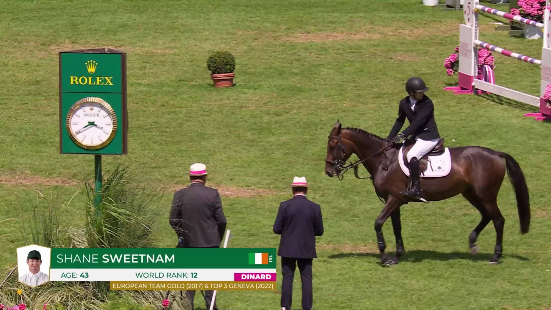 Shane Sweetnam avec Rr Combella - CSI 5* Dinard 2024 - Parcours initial