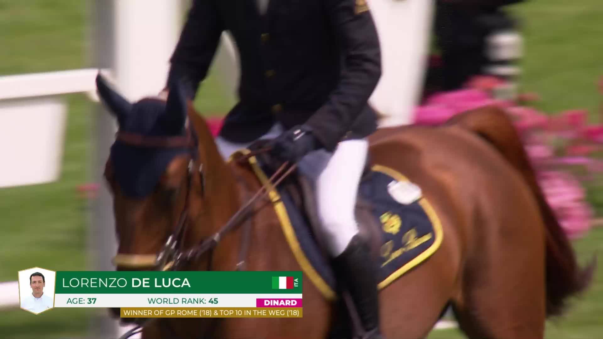 Lorenzo De Luca avec Denver de Talma - CSI 5* Dinard 2024 - Parcours initial