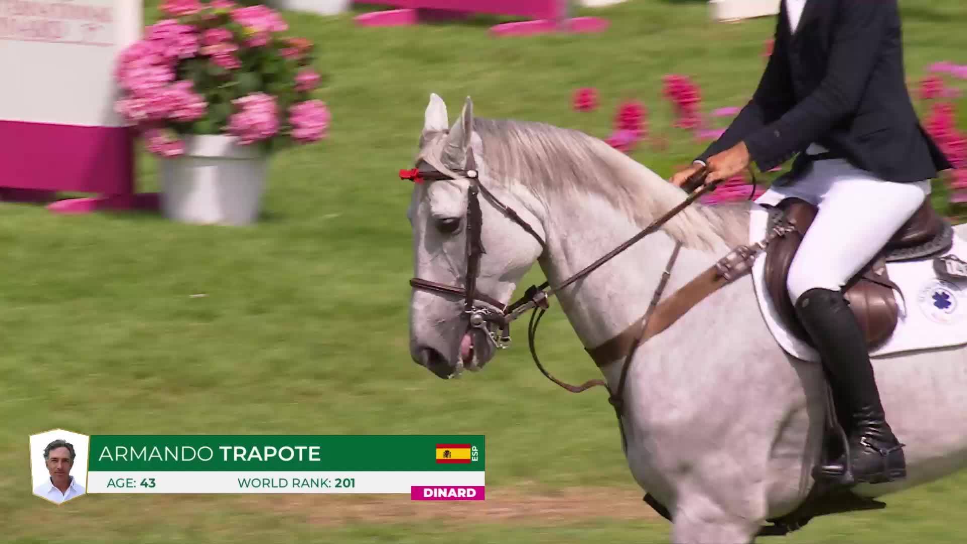 Armando Trapote avec Cochiloco Ps - CSI 5* Dinard 2024 - Parcours initial
