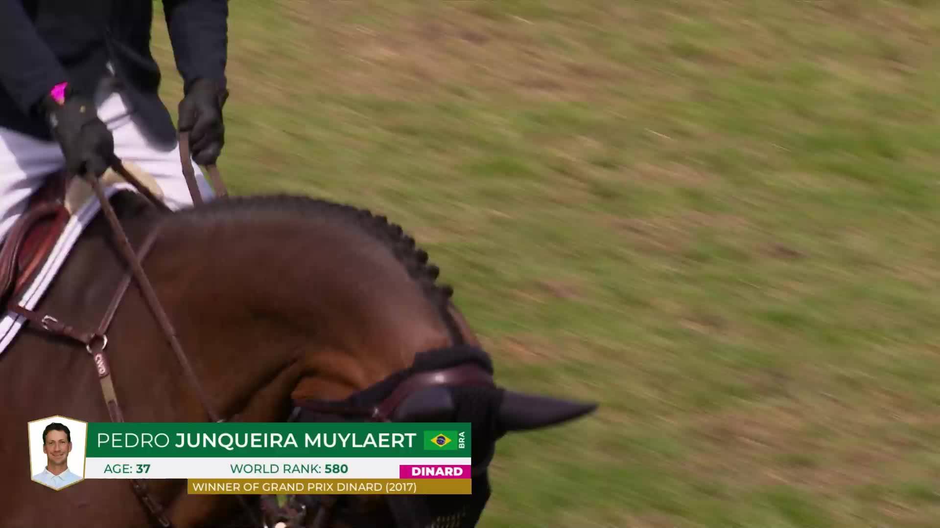Pedro Junqueira Muylaert avec Quax 76 - CSI 5* Dinard 2024 - Parcours initial