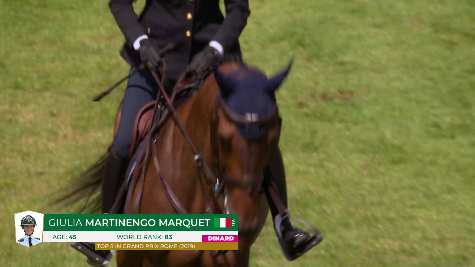 Giulia Martinengo Marquet avec Delta Del'isle - CSI 5* Dinard 2024 - Parcours initial
